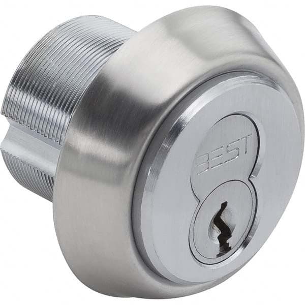 Best - 6, 7 Pin Best I/C Core Mortise Cylinder - Americas Industrial Supply