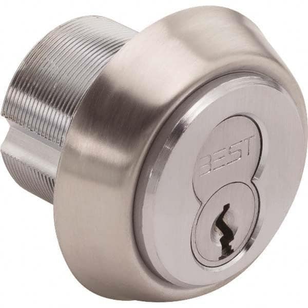 Best - 6, 7 Pin Best I/C Core Mortise Cylinder - Americas Industrial Supply