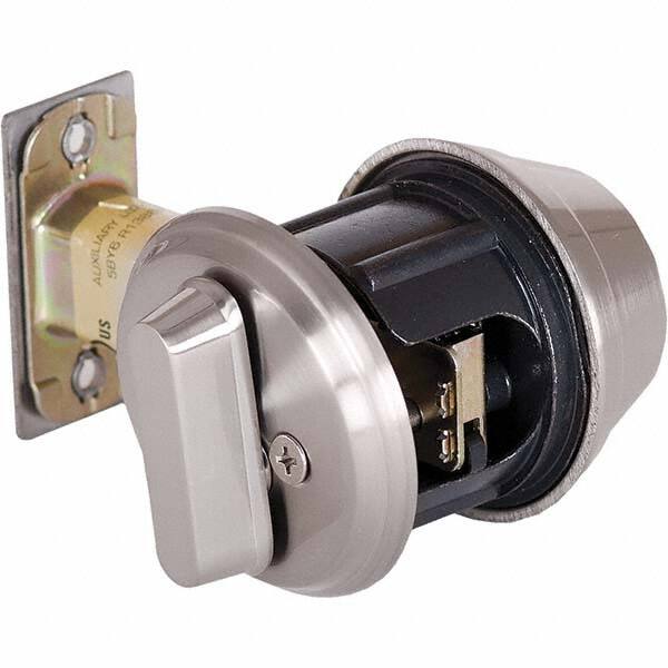 Stanley - 6 Pin Less Cylinder Single Cylinder Deadbolt - Americas Industrial Supply