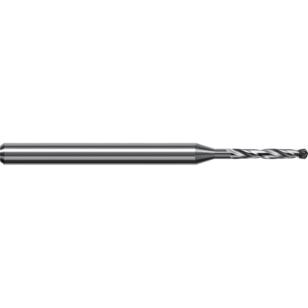 Harvey Tool - 3/32", 130° Point, Brazed Solid Carbide Micro Drill Bit - Exact Industrial Supply
