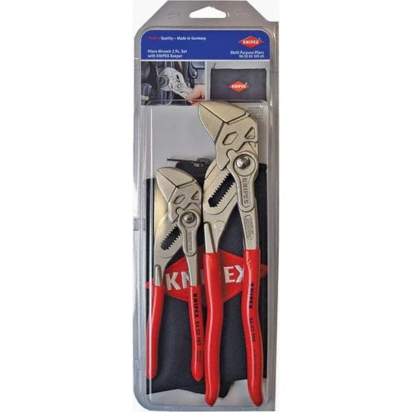 Knipex - Plier Sets Set Type: Tongue & Groove Pliers Number of Pieces: 2 - Americas Industrial Supply