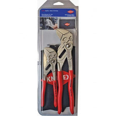Knipex - Plier Sets Set Type: Tongue & Groove Pliers Number of Pieces: 2 - Americas Industrial Supply