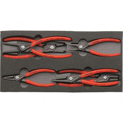 Knipex - Plier Sets Set Type: Retaining Ring Pliers Number of Pieces: 6 - Americas Industrial Supply