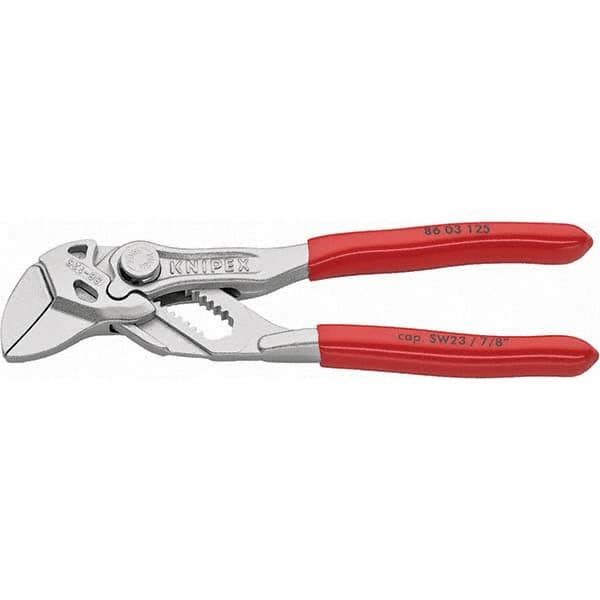 Knipex - Tongue & Groove Pliers Type: Pipe Wrench Pliers Overall Length Range: Less than 6" - Americas Industrial Supply