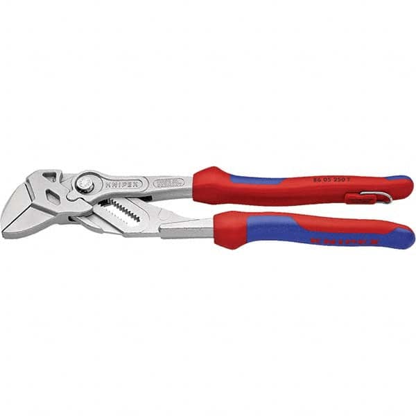 Knipex - Tongue & Groove Pliers Type: Pipe Wrench Pliers Overall Length Range: 9" - 11.9" - Americas Industrial Supply