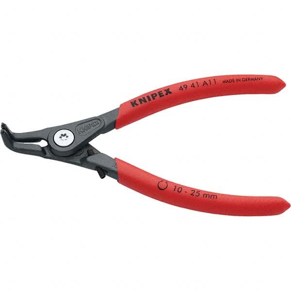 Knipex - Retaining Ring Pliers Type: External Ring Size: 25/64" - 1" - Americas Industrial Supply