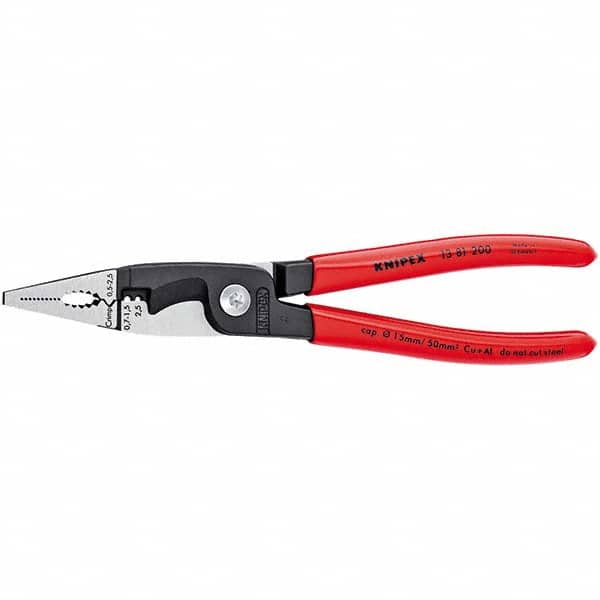Knipex - Cutting Pliers Type: Electrician Pliers Insulated: NonInsulated - Americas Industrial Supply