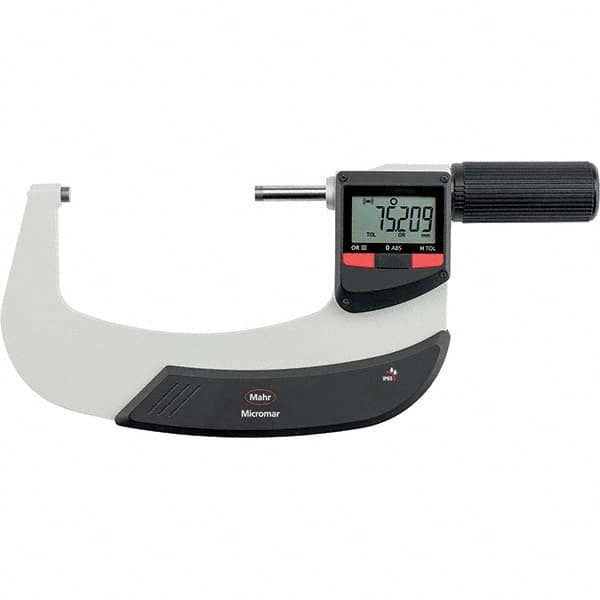 Mahr - Electronic Outside Micrometers Type: Standard Minimum Measurement (Decimal Inch): 1.0000 - Americas Industrial Supply