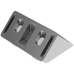 FATH - 59.94mm Wide, 0.1775" High, 45° T-Slotted Aluminum Extrusion Supports - Americas Industrial Supply