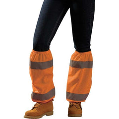 OccuNomix - Size Universal Hi-Viz Orange Polyester Hi-Visibility Leggings - Americas Industrial Supply
