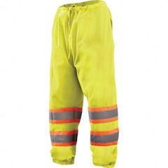 OccuNomix - Size S/M Hi-Viz Yellow Polyester Hi-Visibility Pants - Americas Industrial Supply
