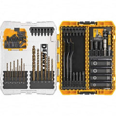 DeWALT - Power & Impact Screwdriver Bit Sets Point Type: Pilot Tool Type: Impact Hex Bit Set - Americas Industrial Supply