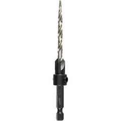 Milwaukee Tool - Adjustable-Depth Drill Countersinks Cutter Head Diameter (Wire): #10 Cutter Head Diameter (Inch): 1/4 - Americas Industrial Supply