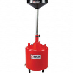 JohnDow - Oil Drain Containers Type: Pressurized Evacuation Drain w/Casters Container Size: 18 Gal. - Americas Industrial Supply