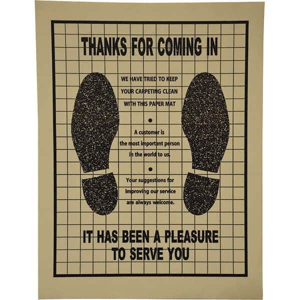 JohnDow - Vehicle Interior Covers Type: Floor Mat Color: Brown - Americas Industrial Supply