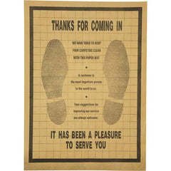 JohnDow - Vehicle Interior Covers Type: Floor Mat Color: Brown - Americas Industrial Supply