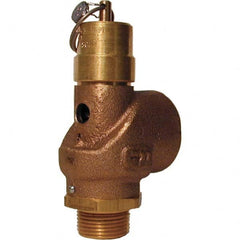 Control Devices - 3/4" Inlet, 1" Outlet, ASME Safety Valve - Americas Industrial Supply