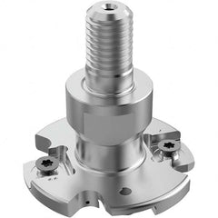 Seco - Combimaster Connection, 6mm Cutting Width, 14.9mm Depth of Cut, 50mm Cutter Diam, 4 Tooth Indexable Slotting Cutter - Americas Industrial Supply