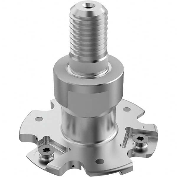 Seco - Combimaster Connection, 3/16" Cutting Width, 0.6024" Depth of Cut, 2" Cutter Diam, 6 Tooth Indexable Slotting Cutter - Americas Industrial Supply