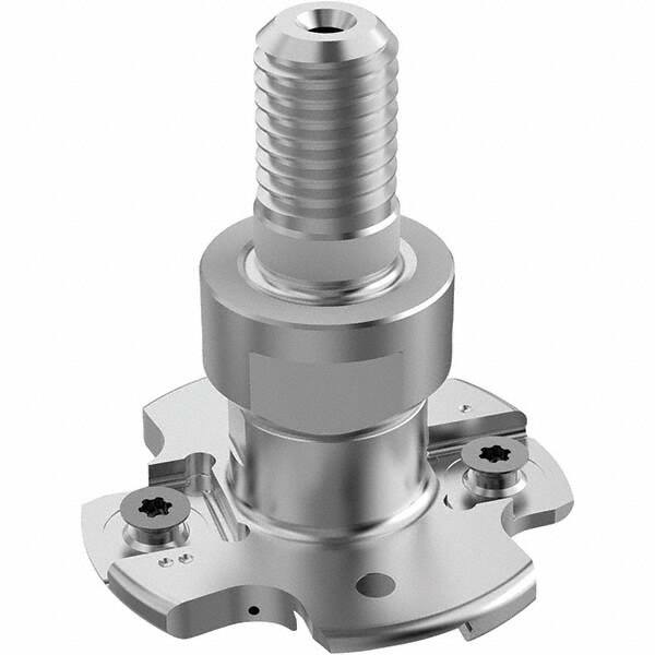 Seco - Combimaster Connection, 5/32" Cutting Width, 0.4449" Depth of Cut, 1-1/2" Cutter Diam, 4 Tooth Indexable Slotting Cutter - Americas Industrial Supply
