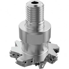 Seco - Combimaster Connection, 12mm Cutting Width, 14.9mm Depth of Cut, 63mm Cutter Diam, 8 Tooth Indexable Slotting Cutter - Americas Industrial Supply