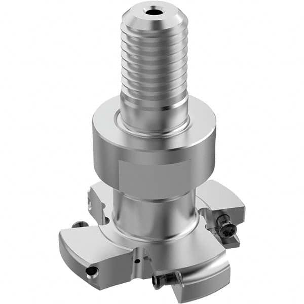 Seco - Combimaster Connection, 8mm Cutting Width, 11.2mm Depth of Cut, 40mm Cutter Diam, 4 Tooth Indexable Slotting Cutter - Americas Industrial Supply