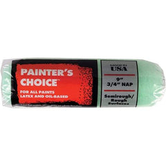 Wooster Brush - Paint Roller Covers   Type: Paint Roller    Nap Size (Inch): 3/4 - Americas Industrial Supply