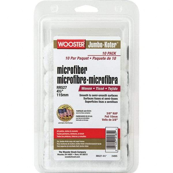 Wooster Brush - Paint Roller Covers   Type: Mini Roller    Nap Size (Inch): 0 - Americas Industrial Supply