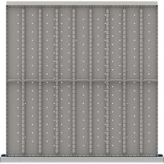 LISTA - 18-Compartment Drawer Divider Layout for 3.15" High Drawers - Americas Industrial Supply