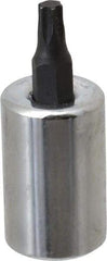Proto - 3/8" Drive, T25 Torx Bit Socket - 1-23/32" OAL, 5/8" Bit Length - Americas Industrial Supply