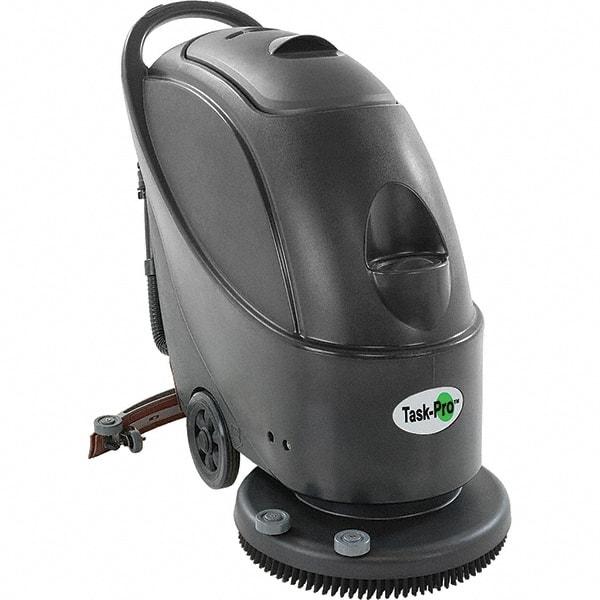 Nilfisk - 17" Cleaning Width, Electric Floor Scrubber - 160 RPM, 47" Water Lift, 13 Gal Tank Capacity - Americas Industrial Supply