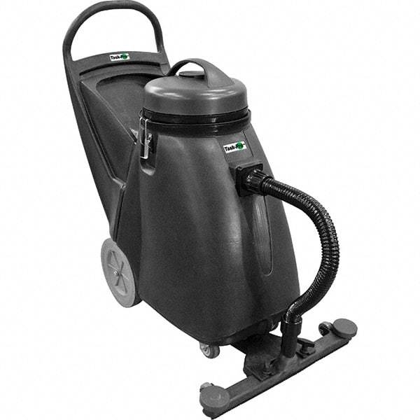 Nilfisk - 18 Gal Plastic Tank, Electric Powered Wet/Dry Vacuum - 1.17 Peak hp, 100/120 Volt, 8 Amps, 9' Hose Fitting, Cloth Filter, Accessories Included - Americas Industrial Supply