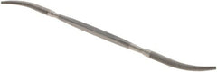 Grobet - 7" Riffler Precision Swiss Pattern File - Silversmith's Handle - Americas Industrial Supply