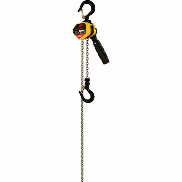 Ingersoll-Rand - Manual Hoists-Chain, Rope & Strap   Type: Lever    Lifting Material: Chain - Americas Industrial Supply
