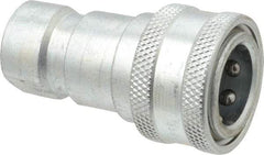 Parker - 3/8 NPTF Steel Hydraulic Hose Female Pipe Thread Coupler - 4,000 psi - Americas Industrial Supply