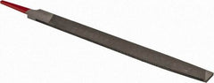 Simonds File - 10" Long, Second Cut, Mill American-Pattern File - Single Cut, Tang - Americas Industrial Supply