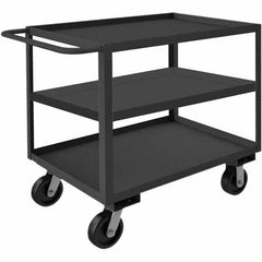 Durham - 3,000 Lb Capacity, 36-1/4" Wide x 66-1/4" Long x 48" High Service Cart - Americas Industrial Supply