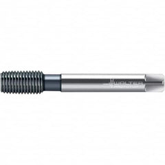 Walter-Prototyp - M12x1.75 DIN 2174 6HX 11.260 Thread Limit Semi-Bottoming Thread Forming Tap - Powdered Metal High Speed Steel, TiCN Finish, 110mm OAL, 16mm Thread Length, Right Hand Thread, Series TC420 - Americas Industrial Supply