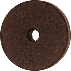 Cratex - 1-1/2" Diam x 1/4" Hole x 1/4" Thick, Surface Grinding Wheel - Silicon Carbide, Fine Grade, 15,000 Max RPM, Rubber Bond, No Recess - Americas Industrial Supply