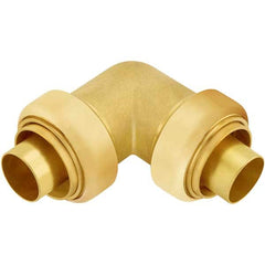 Jones Stephens - Metal Push-To-Connect Tube Fittings Type: 90 Degree Elbow Tube Outside Diameter (Inch): 2 - Americas Industrial Supply