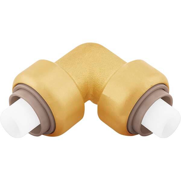 Jones Stephens - Metal Push-To-Connect Tube Fittings Type: 90 Degree Elbow Tube Outside Diameter (Inch): 1 - Americas Industrial Supply