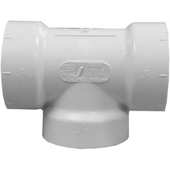 Jones Stephens - Drain, Waste & Vent Pipe Fittings Type: Cleanout Test Tee Fitting Size: 2 (Inch) - Americas Industrial Supply