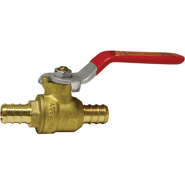 Jones Stephens - Brass & Chrome Pipe Fittings Type: Ball Valve Fitting Size: 1 - Americas Industrial Supply