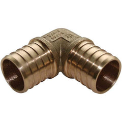 Jones Stephens - Brass & Chrome Pipe Fittings Type: 90 Elbow Fitting Size: 1 - Americas Industrial Supply
