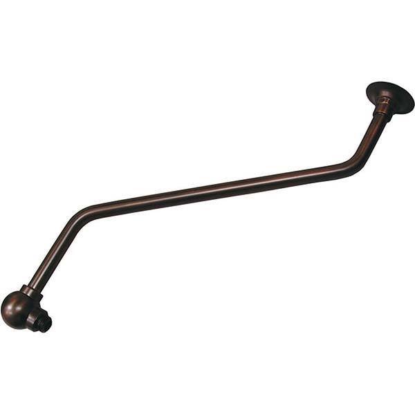 Jones Stephens - Shower Supports & Kits Type: Double Offset Shower Arm Length (Inch): 18 - Americas Industrial Supply