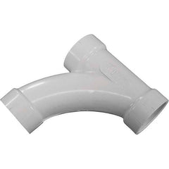 Jones Stephens - Drain, Waste & Vent Pipe Fittings Type: Long Turn Tee Wye Fitting Size: 4 (Inch) - Americas Industrial Supply