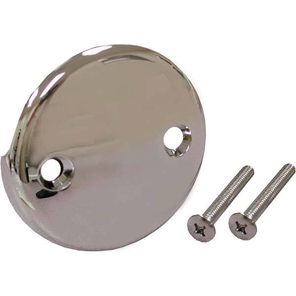 Jones Stephens - Shower Heads & Accessories Type: Overflow Plate Finish/Coating: Chrome Plated - Americas Industrial Supply