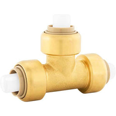 Jones Stephens - Metal Push-To-Connect Tube Fittings Type: Tee Tube Outside Diameter (Inch): 3/4 - Americas Industrial Supply