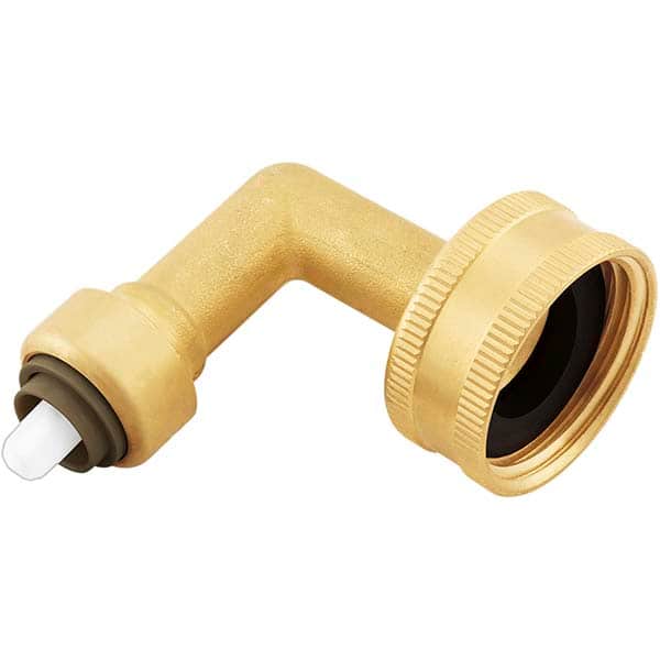 Jones Stephens - Metal Push-To-Connect Tube Fittings Type: 90 Degree Elbow Tube Outside Diameter (Inch): 1/4 - Americas Industrial Supply