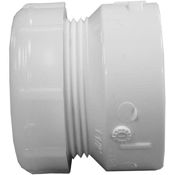 Jones Stephens - Drain, Waste & Vent Pipe Fittings Type: Female Trap Adapter Fitting Size: 1-1/2 x 1-1/2 x 1-1/4 (Inch) - Americas Industrial Supply